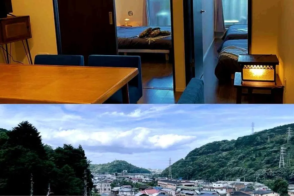 箱根湯本から一駅。大正〜昭和の家具に囲まれた、緑香るウッドテラスのある宿。高台から小田原の街を一望　 Odawara 0*,